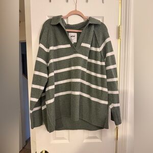 Aerie Unreal Polo Sweater